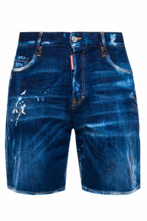Stonewashed denim shorts, zdjęcie 1 Stonewashed denim shorts od Dsquared2
